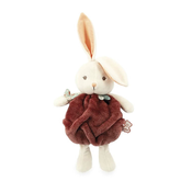 Plyšový zajacik Bubble of Love Rabbit Cinnamon Plume Kaloo hnedý 23 cm z jemného mäkkého materiálu v darcekovom balení od 0 mes K214002