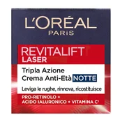 Loréal paris Revitalift Laser Tripla Azione Crema Anti Eta Notte 50 ml