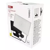 LED reflektor TAMBO s senzorjem gibanja, 30 W, 3000 lm, črn