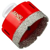 shumee Diamantna luknja 68 MM ZA keramične ploščice M14 ZA suho sanacijo PRO