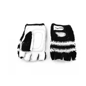 CAPRIOLO Sportske rukavice - retro crochet dizajn  crne 185116-C