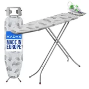 KADAX likalna deska 114 x 34 cm zložljiva z držalom za likalnik lahka stabilna, (5000351444)