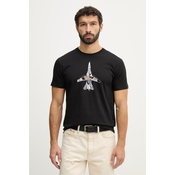 Bombažna kratka majica Alpha Industries Air Force Sketch