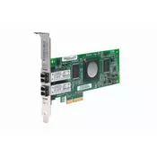 QLogic QLE2462 Dual Port 4 Gbit/s Fibre Channel/FC Host Bus Adapter/HBA.PCI-E