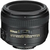 Nikon AF-S NIKKOR 50mm f/1,4G objektiv