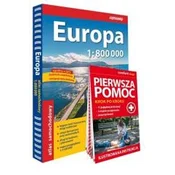 Europa Atlas Samochodowy 1:800 000 + Pierwsza Pomoc 2026/2027