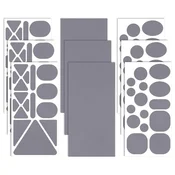 INF Samolepilni vodoodporni obliži za popravilo Grey, (21278598)