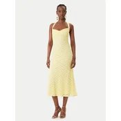 Bardot Cocktail obleka Mariko 60397DB Rumena Regular Fit