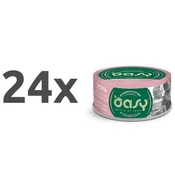 Oasy More Love Adult piščanec in šunka v juhi, konzerva - 70 g 24 x 70 g