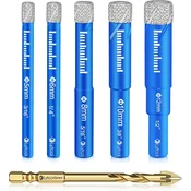 5x Lytool Diamantni sveder za ploščice 6–12 mm
