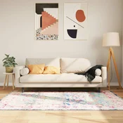 Vidaxl Preproga pralna večbarvna 120x180 cm