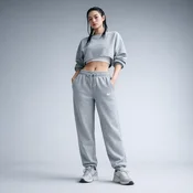 Superge Nike Sportswear Phoenix Fleece Womens High-Waisted Oversized Sweatpants Dark Grey Heather/ Sail L