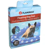 Plavalna blazina za psa Flosi modra 100x65x13cm Flamingo