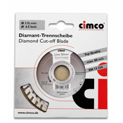 Cimco Cimco Diamanttrennscheibe D=115mm 208718: Cimco diamantna rezalna plošča premera 115mm 208718., (20786586)
