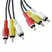 Elit+ konekt.kabl za hi-fi 3xrca utikaca-3xrca utikaca 1.5m ( EL76710 )