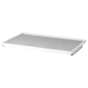 KOMPLEMENT Izvlacni umetak s podlogom za fioku, bela/svetlosiva, 100x58 cm