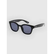 Dot Dash Pulse Shiny Black Sunglasses grey