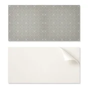shumee Paket samolepilnih PVC ploščic z geometrijskim cvetličnim vzorcem 10x40x20 cm