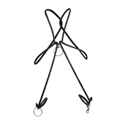 DNGEON Cock Ring Rope Black