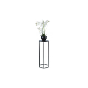 Stojan za cvece 70x24 cm crni