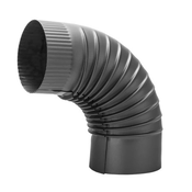 Dimno koleno sivo fi 118mm ( 14231 )