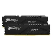 Ram memorija Kingston DDR5 16GB 5600MHz Fury Beast KF556C40BBK2-16