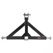 VEVOR Priklopnik S-03 66x165x445 cm Črn