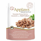 Applaws Cat Pouch Tuna Wholemeat with Salmon in Jelly - 70 g