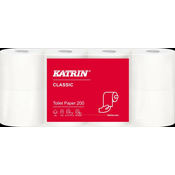 Toaletni papir Katrin 2vrs beli 23,4m 200tears 8pcs / prodaja po pakiranju