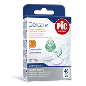 PiC Antibakterijski obliž Delicate Mix 40X