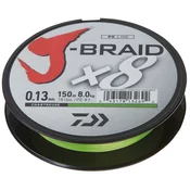 Daiwa J-Braid X8 0.06mm-150m chartreuse