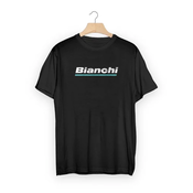 MAJICA BIANCHI T-SHIRT LOGO BLACK