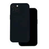 Silikonski ovitek za iPhone 16e - mat liquid črn