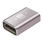 LINQ LinQ, Adapter HDMI Ženski na HDMI Ženski 2.1 8K UHD, Srebrna, (5000191846)
