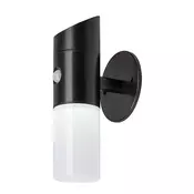 RABALUX Lutto Solarna zidna lampa, RGB, Sa senzorom, IP44, 1W, 65lm, Crna