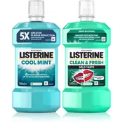 Listerine Duopack ustna voda (ugodno pakiranje)