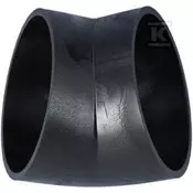Geberit HDPE koleno 160/45, črne barve (HDPE odvodnjavanje)
