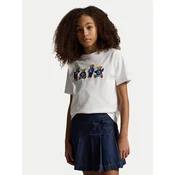 Polo Ralph Lauren Majica 313A11851001 Bela Regular Fit