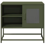 Vidaxl vidaXL TV stojalo olivno zeleno 68x39x60,5 cm jeklo