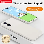 Divi Maska za mobilni telefon iPhone 16, Bela