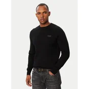 Guess Pulover M6BR13 Z1361 Črna Regular Fit