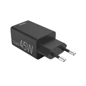 HAMA kucni punjac Fast 45W USB-C bez kabla CRNI