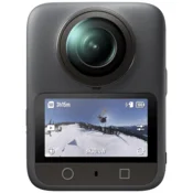 DJI akciona kamera, 120MP, 8K, 2, OLED, 360°, 128GB, crna