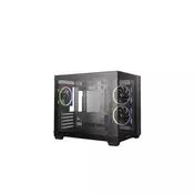 Deepcool CG330 3F (black, panoramic design)