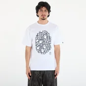 Majice A BATHING APE Japanese Cloud Camo Label Tee UNISEX White XXL