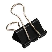 Črne sponke - 25x10mm