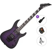 Jackson JS32Q DKA AH Basic SET Transparent Purple Burst Električna kitara