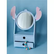 Sinsay - Ogledalo sa fiokama za odlaganje Stitch - svetlo plava