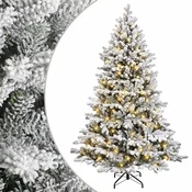 Vidaxl Umetno Zložljivo Božično Drevo 120 cm 150 LED Toplo bela