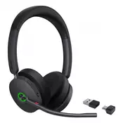 Yealink BH74 UC USB-C/A Slušalke z mikrofonom Brezžična Naglavni trak Pisarna/klicni center USB Type-C/USB Type-A Bluetooth Črna